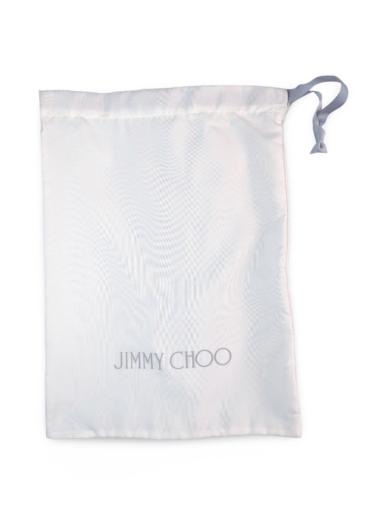Jimmy Choo Handbags - Jimmy Choo White Logo Drawstring Pouch Dust Bag 10.25" X 14"